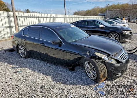 2013 Infiniti G37 Base z USA, uszkodzony, nr VIN JN1CV6AP4DM720433